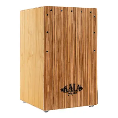 Kala Zebrawood Cajon – diepe klank en verstelbare snaredruk bij VDS Instrumenten