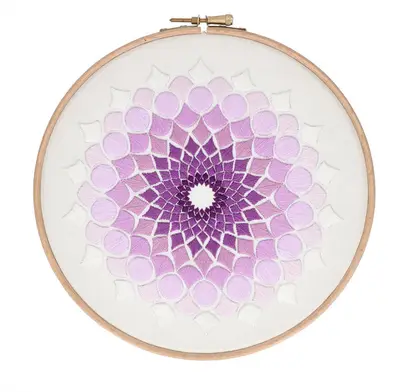 Kaleidoscope OG (20 cm) Borduurpakket bij Wolplein