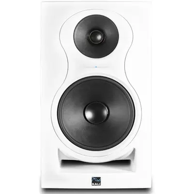 Kali Audio IN-5 White studio monitor 3-way Coaxial 5"/4"/1" Studio Monitor White edition bij Westerhaven Muziek (Groningen)