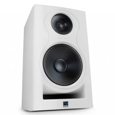 Kali Audio Kali IN-8 White V2 studio monitor Innovatief 3-weg ontwerp 8" actieve studiomonitor in het wit bij Westerhaven Muziek (Groningen)