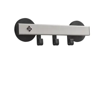 Kapstok magnetisch VepaBins met 3 haken bij KantoorArtikelen.nl