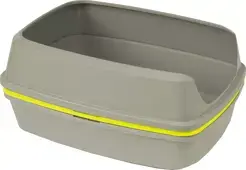 Kattenbak moderna kunststof lift to sift 50 cm grijs bij Petfooddiscount