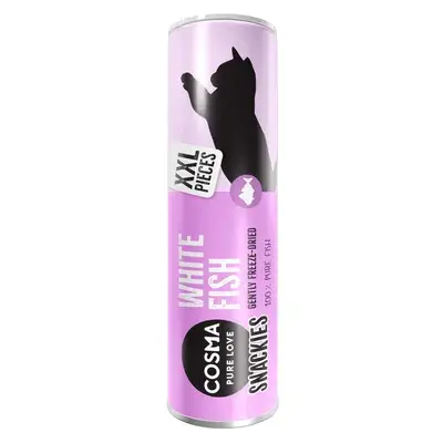 Kattensnacks Cosma Snackies XXL Witvis 18 g bij Bitiba