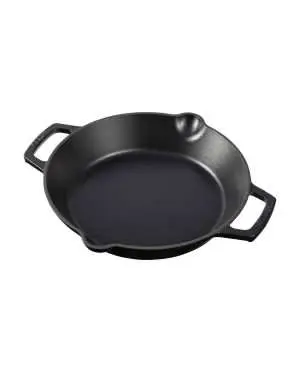Keij Accessoires | Cast Iron Skillet | 26 cm | Geëmailleerd bij Rookplankje.nl