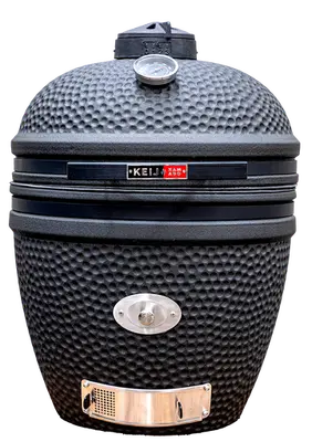 Keij Kamado Legend Large 21 inch Zwart - SOLO bij BBQ Wereld