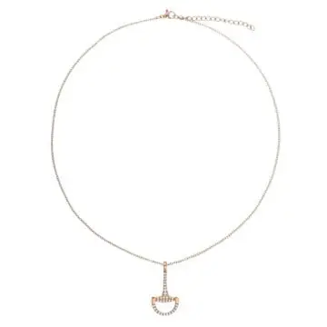 Ketting HV Polo Bit HV Polo Lotta Rose Gold bij Equidrome