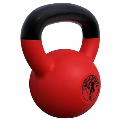 Kettlebell 14 kg Rubber Coating bij Gorilla Sports