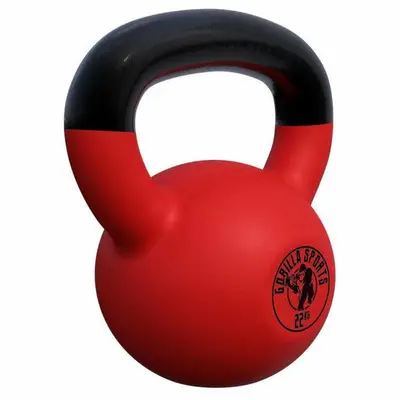 Kettlebell 22 kg Rubber Coating bij Gorilla Sports