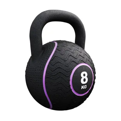 Kettlebell rubber 8 kg bij Gorilla Sports