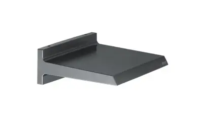 Keuco - Regendouche, geborsteld zwart chroom 59982130000 bij Sanitino