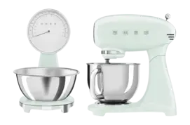 Keukenmachine Set Smeg Keukenmachine SMF05 + Weegschaal KSF01 Watergroen bij Kookexpert