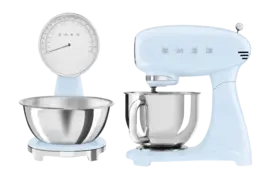 Keukenmachine Set Smeg Keukenmachine SMF05 + Weegschaal KSF01 Pastelblauw bij Kookexpert