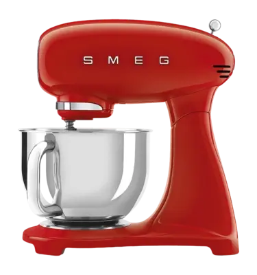 Keukenmachine Smeg SMF05RDEU 50's Style Rood bij Kookexpert