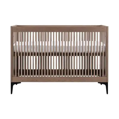 Kidsmill Levi Ledikant 60x120 cm - Walnoot bij Babypark