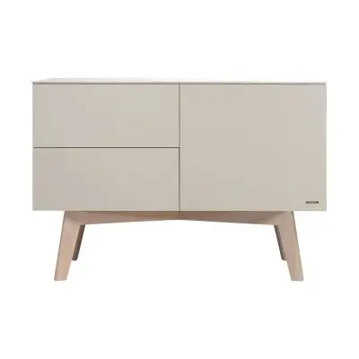 Kidsmill Sixties Commode - Oatmeal / Eiken bij Babypark