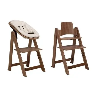 Kidsmill Up! Kinderstoel Walnoot - Complete Set - 0 Mnd+ bij Babypark