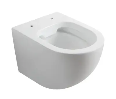 kielle Gaia - Hangend compact toilet, Rimless, wit 30115003T bij Sanitino