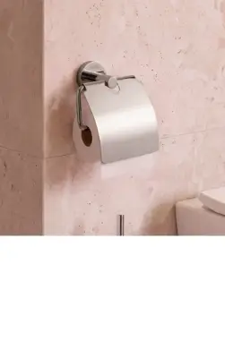 kielle Oudee - Toiletrolhouder met deksel, chroom 40402030 bij Sanitino