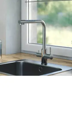 kielle Wimeo - Keukenkraan met filterfunctie, chroom 10525F10 bij Sanitino