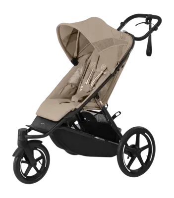 Kinderwagen Cybex Avi Spin Blk Almond Beige | Beige bij Geboortewinkel
