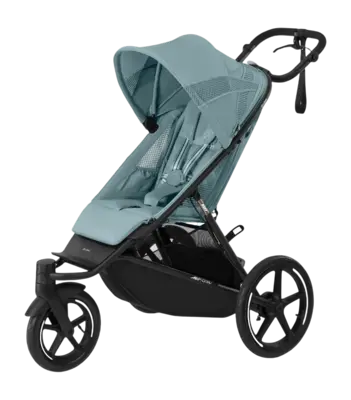 Kinderwagen Cybex Avi Spin Blk Stormy Blue | Light Blue bij Geboortewinkel