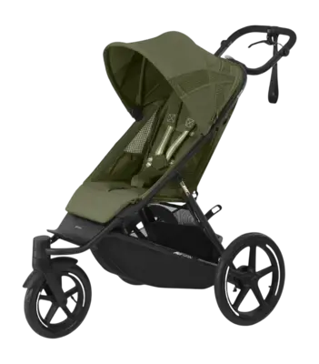 Kinderwagen Cybex Avi Spin Moss Green | Khaki bij Geboortewinkel