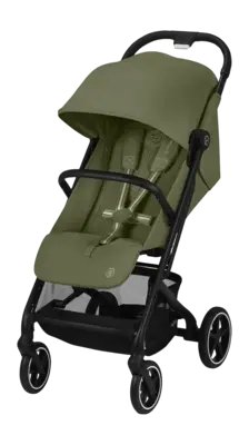 Kinderwagen Cybex Beezy Moss Green | Khaki bij Geboortewinkel