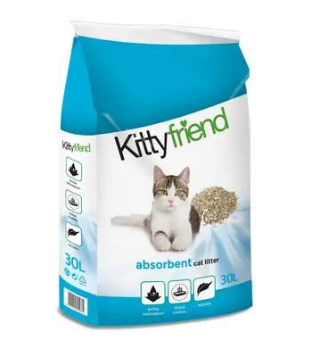 Kitty Friend Absorberend - Kattenbakvulling bij Welkoop