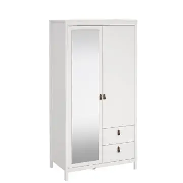 Kledingkast Dallas Wit - 103x199x59 cm bij Woonexpress