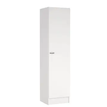 Kledingkast Miami Wit - 49x200x47 cm bij Woonexpress