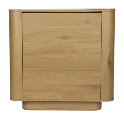 Kledingkast White Label Living Almira Oak bij fonQ