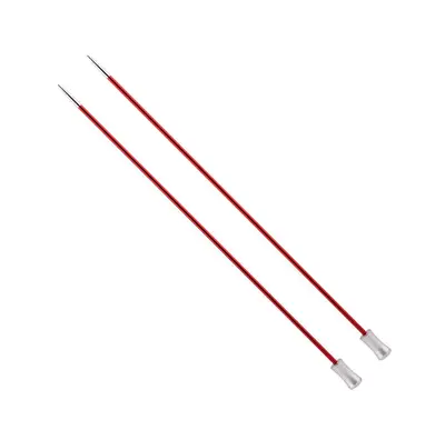 Knitpro Zing Breinaalden 40cm 2.5mm | Granaat bij Wolplein