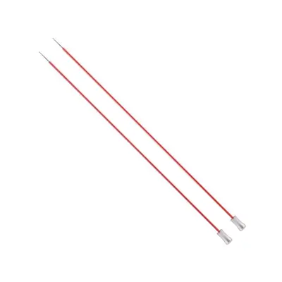 Knitpro Zing Breinaalden 40cm 2mm | Koraal bij Wolplein