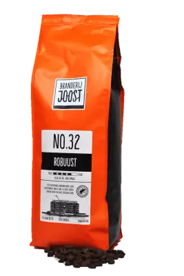 Koffiebonen No.32 Robuust 750g bij Branderij Joost
