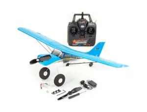Kootai Maule 512MM Brushless 4-kanaals RC vliegtuig met Gyroscoop EPP RTF Mode 2 – Blauw bij Toemen Modelsport