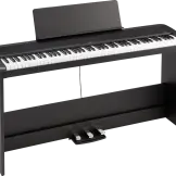 Korg B2+ SP BK / B2+SP BK Digitale Piano Zwart met USB-C Inclusief Onderstel en 3 pedalen 2 x 15 Watt bij Meibergen (Almelo)