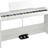 Korg B2+ SP WH / B2+SP WH Digitale Piano Wit met USB-C Inclusief Onderstel en 3 pedalen 2 x 15 Watt bij Meibergen (Almelo)