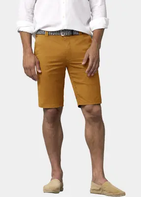 Korte broek heren bruin b-palma art.1-7676 1401767690/43 bij Bos Men Shop