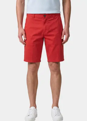 Korte broek heren rood b-palma art.1-3011 1401301190/55 bij Bos Men Shop