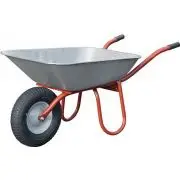 Kruiwagen Carry 85 l wiel met luchtband stalen velg met kunststof glijlager CAPI bij GYZS