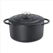 Küchenprofi Provence Braadpan zwart Ø 24 cm bij OnlinePannen
