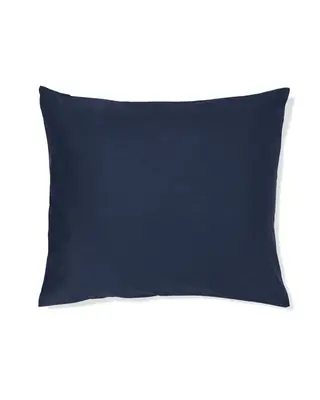 kussensloop 60x70cm zacht katoen donkerblauw bij HEMA