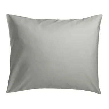 Kussensloop Percale katoen 2 stuks - lichtgrijs - 60x70 cm bij Leen Bakker