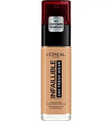 L'Oréal Paris Foundation Infaillible 32H Fresh Wear 260 Golden Sun (1 stuk) bij InternetDrogisterij