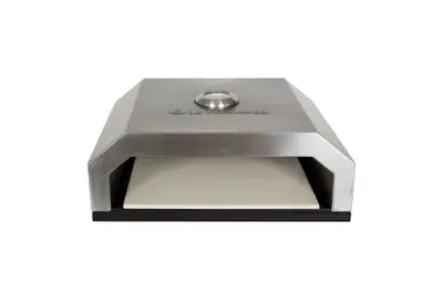 La Hacienda BBQ Pizza Oven Stainless Steel bij BBQ Specialist