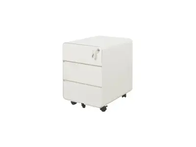 Ladeblok Claudius Basic Rond Wit bij DiscountOffice.nl