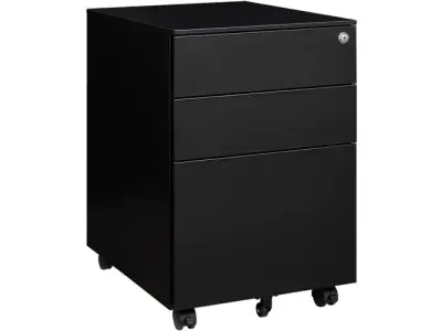 Ladeblok Verrijdbaar Zwart bij DiscountOffice.nl