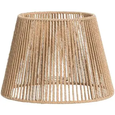 Lampenkap Bowen - naturel papier - 18xØ25 cm bij Leen Bakker