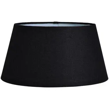 Lampenkap Lika zwart - Ø40xØ30x21 cm bij Leen Bakker
