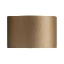 Lampenkap ovaal 25-12-16 cm coffee op goud bij Lampidee